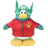Disney Club Penguin 6.5 Inch Series 1 Plush Figure Space Alien [Includes Coin with Code!]